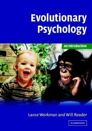 Cover of: Evolutionary Psychology | Lance Workman