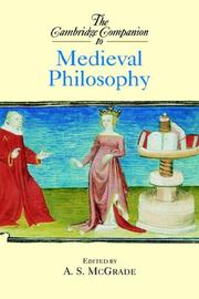 Cover of: The Cambridge companion to medieval philosophy