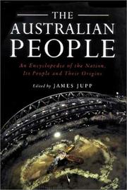Cover of: The Australian people by edited by James Jupp.