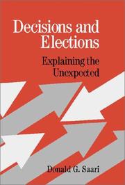 Cover of: Decisions and elections by D. Saari