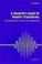 Cover of: A student's guide to Fourier transforms