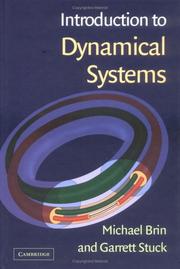Introduction to dynamical systems by Michael Brin