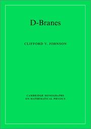 Cover of: D-Branes by Clifford V. Johnson