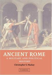 Cover of: Ancient Rome by Christopher S. Mackay