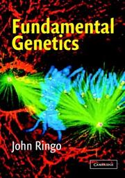 Cover of: Fundamental Genetics by John Ringo