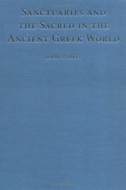 Cover of: Sanctuaries and the sacred in the ancient Greek world