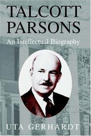 Cover of: Talcott Parsons by Uta Gerhardt