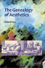 Cover of: The Genealogy of Aesthetics