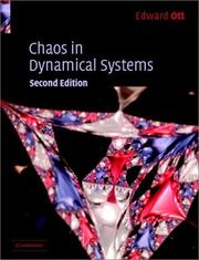 Cover of: Chaos in dynamical systems by Edward Ott, Edward Ott