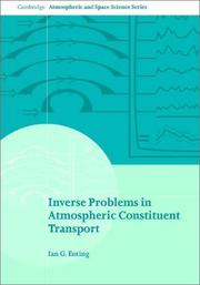 Cover of: Inverse Problems in Atmospheric Constituent Transport