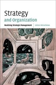 Cover of: Strategy and organization by Loizos Th Heracleous