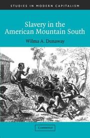 Cover of: Slavery in the American Mountain South | Wilma A. Dunaway