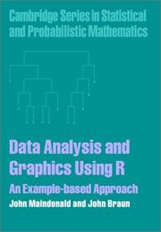 Cover of: Data Analysis and Graphics Using R by John Maindonald, John Braun