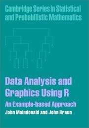 Cover of: Data analysis and graphics using R