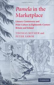'Pamela' in the marketplace by Tom Keymer, Thomas Keymer, Peter Sabor