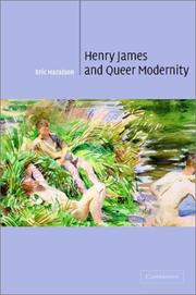 Cover of: Henry James and queer modernity