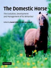 Cover of: The Domestic Horse by 