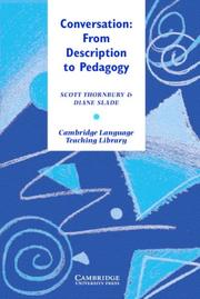 Cover of: Conversation: From Description to Pedagogy (Cambridge Language Teaching Library)