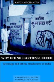 Cover of: Why Ethnic Parties Succeed by Kanchan Chandra