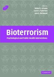 Cover of: Bioterrorism: Psychological and Public Health Interventions