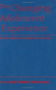 Cover of: The Changing Adolescent Experience by 