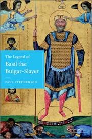 Cover of: The legend of Basil the Bulgar-slayer