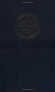 Cover of: Transactions of the Royal Historical Society by Royal Historical Society, Royal Historical Society