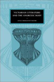 Cover of: Victorian literature and the anorexic body