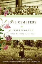 Cover of: Love Cemetery by China Galland