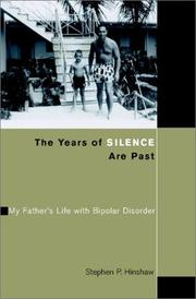 Cover of: The Years of Silence are Past by Stephen P. Hinshaw