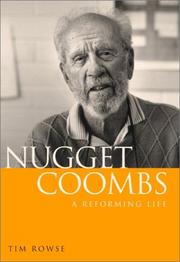 Cover of: Nugget Coombs: a reforming life