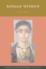 Cover of: Roman women by Eve D'Ambra