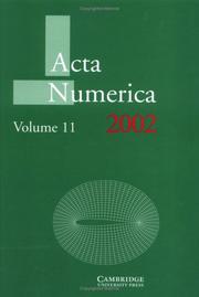 Cover of: Acta Numerica 2002 (Acta  Numerica)