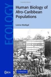 Cover of: Human Biology of Afro-Caribbean Populations (Cambridge Studies in Biological and Evolutionary Anthropology)