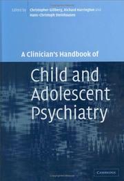 Cover of: A Clinician's Handbook of Child and Adolescent Psychiatry