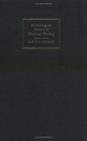 Cover of: A Sociological History of Christian Worship by Martin D. Stringer