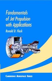 Cover of: Fundamentals of Jet Propulsion with Applications (Cambridge Aerospace Series) by Ronald D. Flack