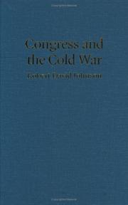 Cover of: Congress and the Cold War