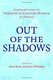 Cover of: Out of the Shadows by 