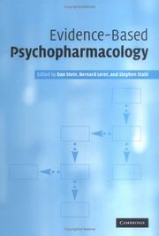 Cover of: Evidence-based Psychopharmacology