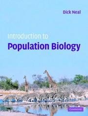 Cover of: Introduction to Population Biology