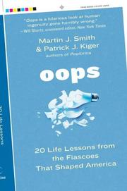 Cover of: Oops: 20 Life Lessons from the Fiascoes That Shaped America