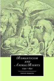 Cover of: Romanticism and animal rights