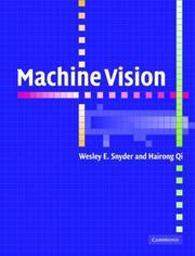 Cover of: Machine Vision