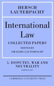 International Law cover