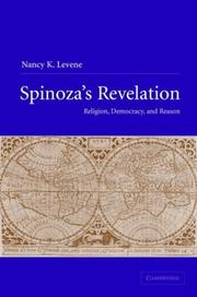 Cover of: Spinoza's revelation by Nancy Levene