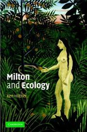 Cover of: Milton and ecology