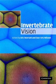 Cover of: Invertebrate Vision by 