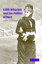 Cover of: Edith Wharton and the politics of race
