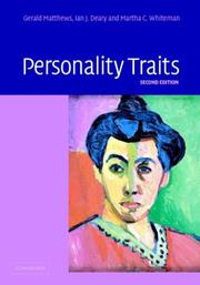 Cover of: Personality traits by Gerald Matthews